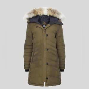 Canada Goose - Lorette Parka Fusion Fit in Army Green - Small